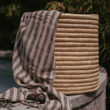 ikea rattan laundry basket with blankets