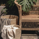 Dark Slate Gray Planter Basket from